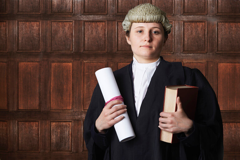 woman barrister